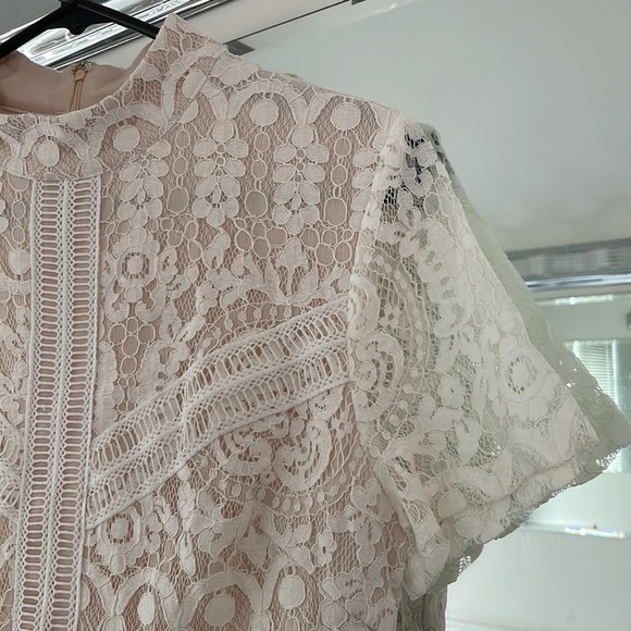Lace short sleeved dress - Picture 14 of 16